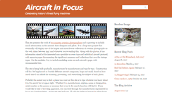 Desktop Screenshot of aircraft-in-focus.com
