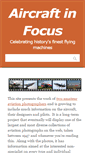 Mobile Screenshot of aircraft-in-focus.com